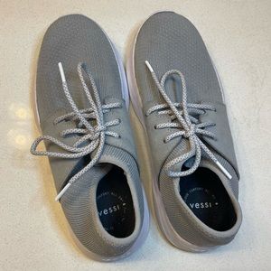 Vessi Waterproof tennis shoes Mist Grey Size 8 (Womens Everyday)